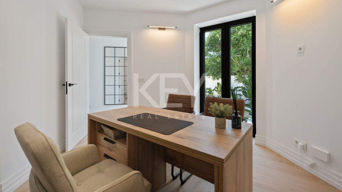 Renovated Luxury Villa for Sale in Bel Air, Estepona with Sea Views, Pool and Spa