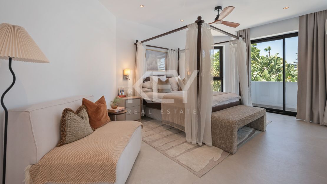 Renovated Luxury Villa for Sale in Bel Air, Estepona with Sea Views, Pool and Spa