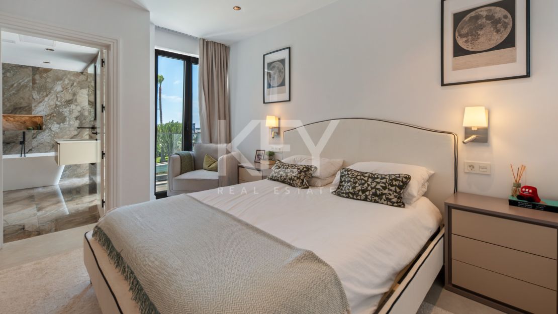 Renovated Luxury Villa for Sale in Bel Air, Estepona with Sea Views, Pool and Spa