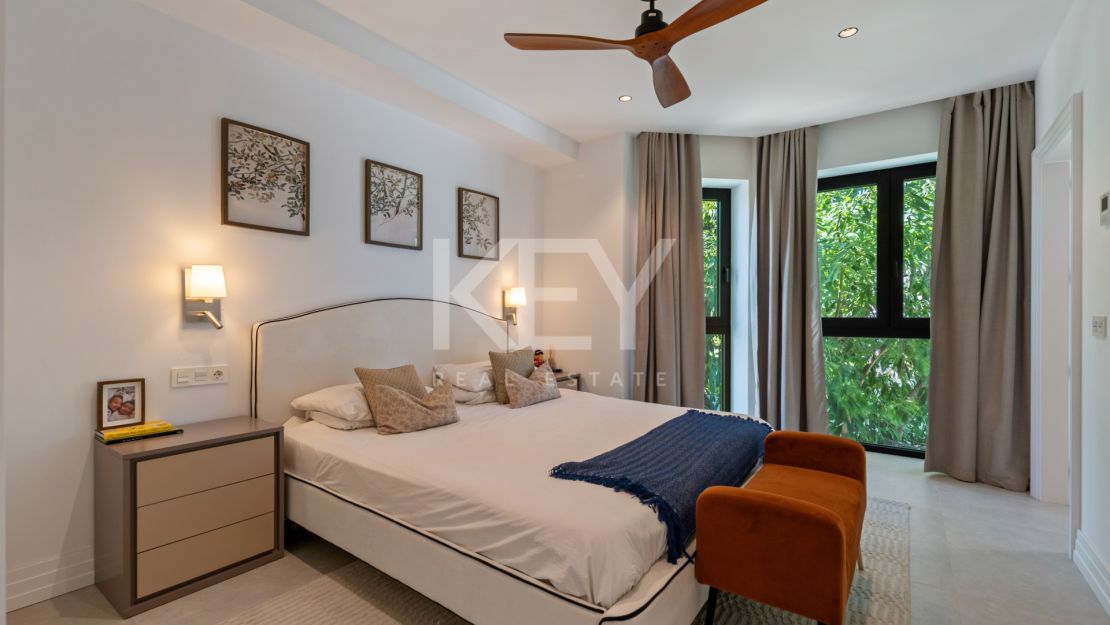 Renovated Luxury Villa for Sale in Bel Air, Estepona with Sea Views, Pool and Spa
