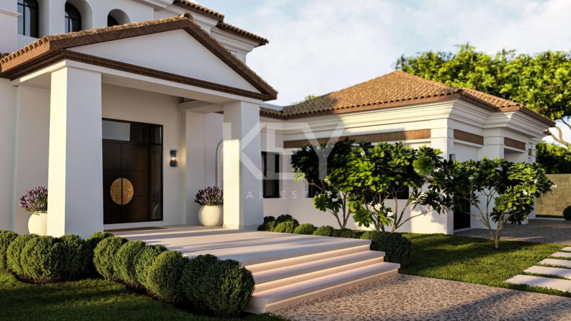 Impressive Villa With Panoramic Sea Views In A Secure Gated Community in Benahavis