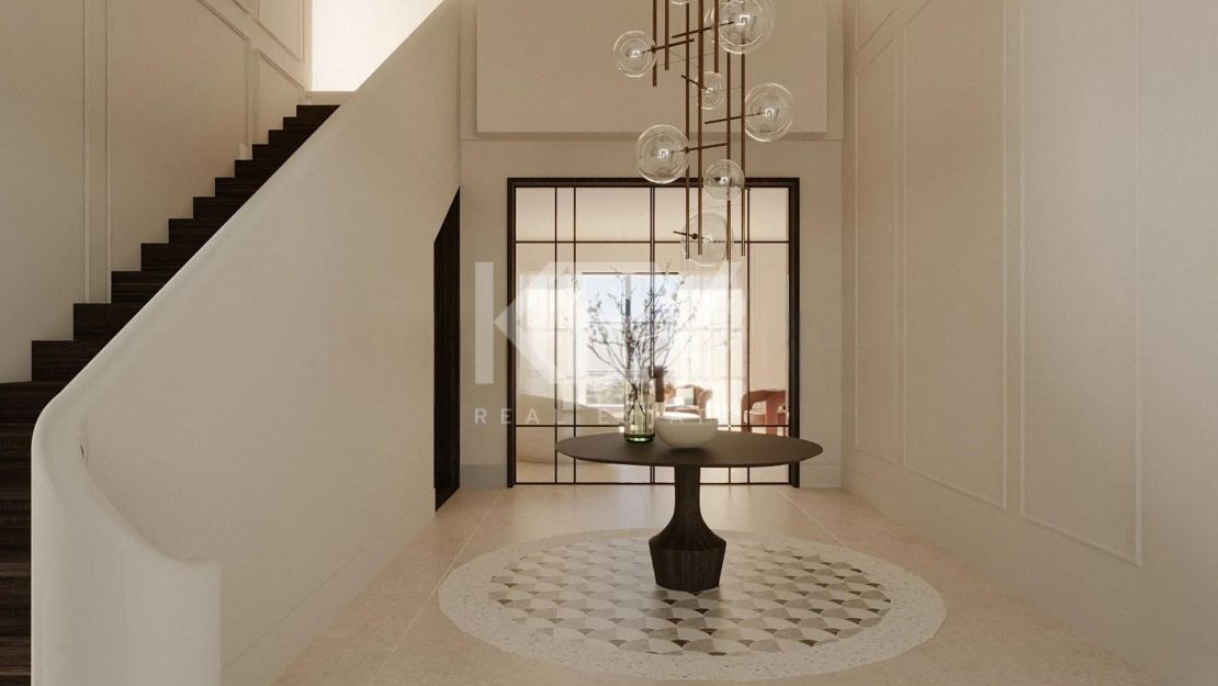 Impressive Villa With Panoramic Sea Views In A Secure Gated Community in Benahavis