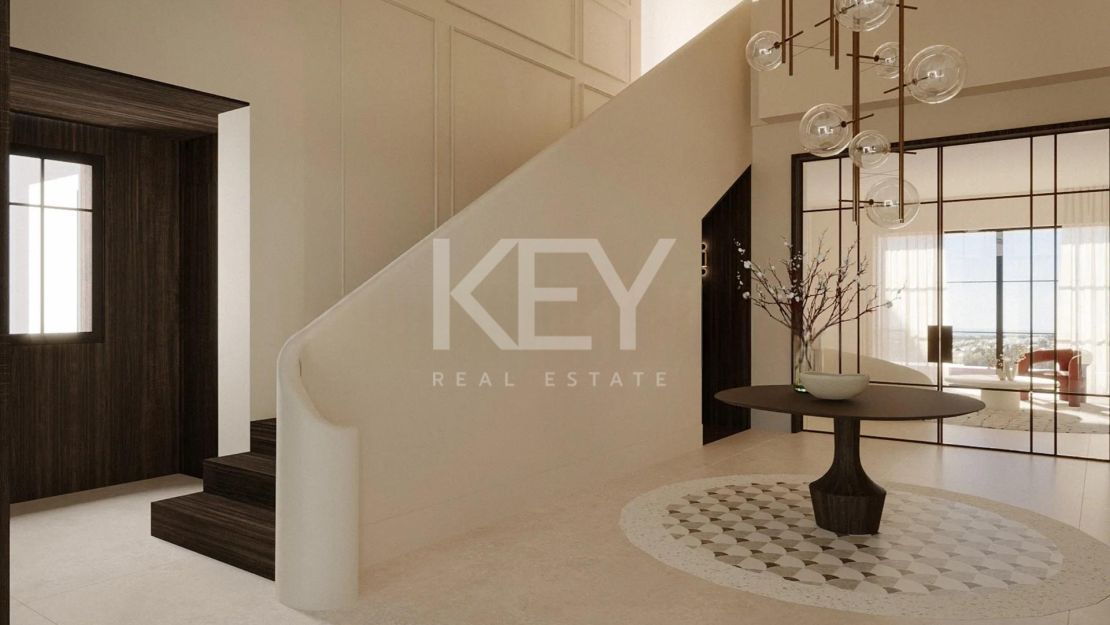 Impressive Villa With Panoramic Sea Views In A Secure Gated Community in Benahavis