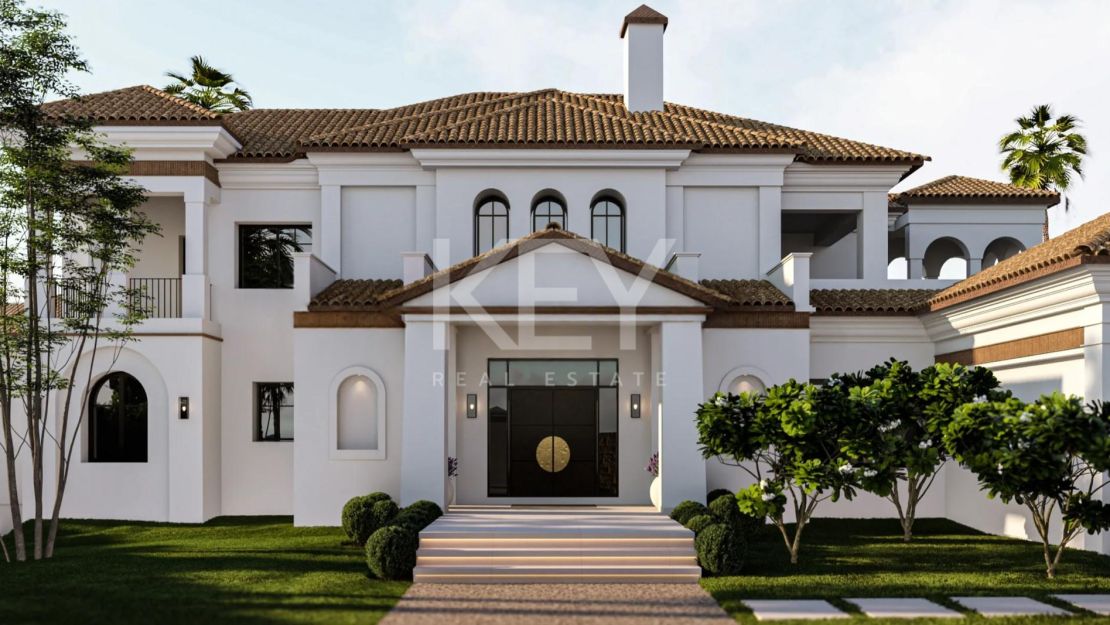 Impressive Villa With Panoramic Sea Views In A Secure Gated Community in Benahavis