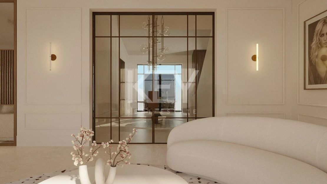Impressive Villa With Panoramic Sea Views In A Secure Gated Community in Benahavis