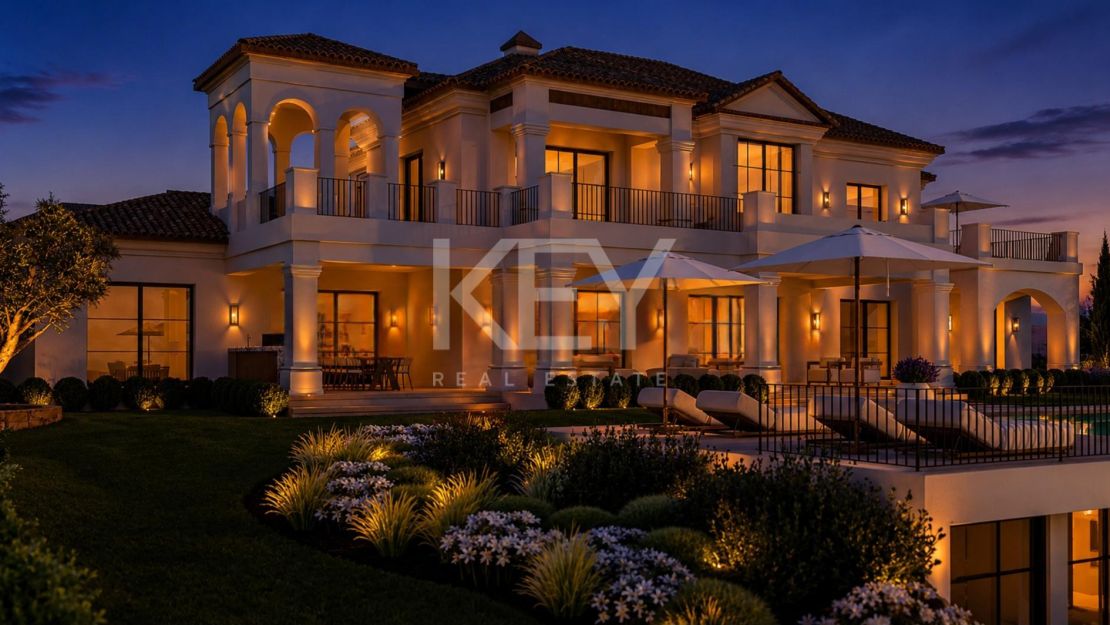 Impressive Villa With Panoramic Sea Views In A Secure Gated Community in Benahavis