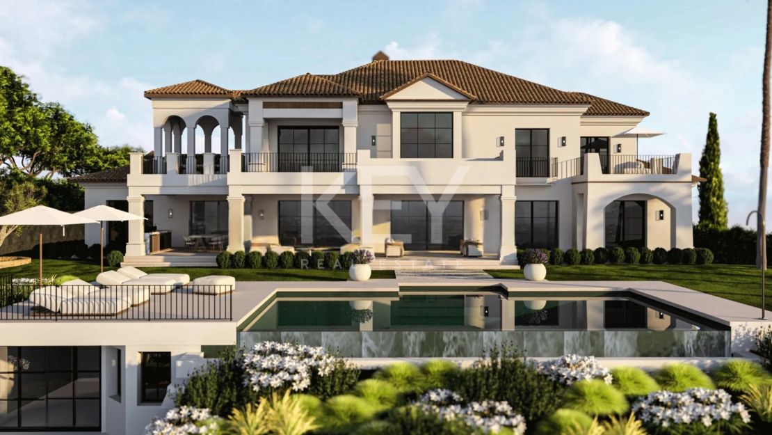Impressive Villa With Panoramic Sea Views In A Secure Gated Community in Benahavis