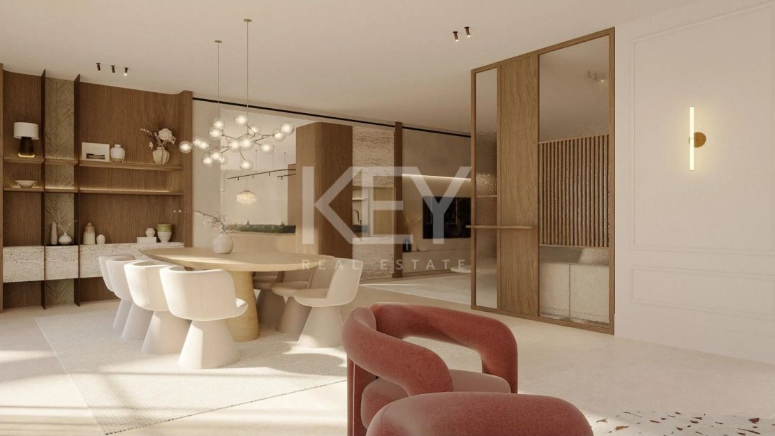 Impressive Villa With Panoramic Sea Views In A Secure Gated Community in Benahavis