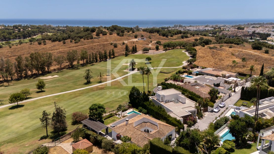 Frontline Golf Villa For Sale In El Paraíso, Benahavís With Heated Saltwater Pool And Tourist Rental Licence