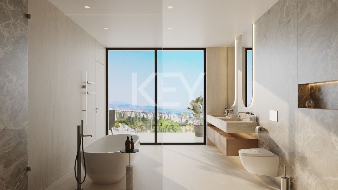 New Spacious 6-bedroom Villas with Sea Views in San Pedro, Marbella