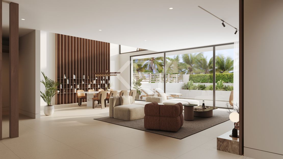 New Spacious 6-bedroom Villas with Sea Views in San Pedro, Marbella