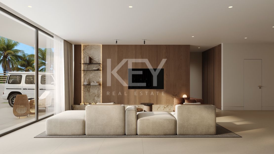 New Spacious 6-bedroom Villas with Sea Views in San Pedro, Marbella
