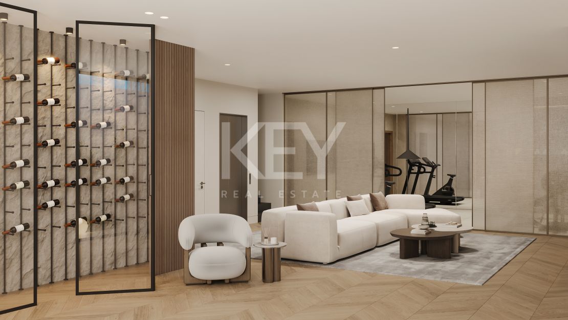 New Spacious 6-bedroom Villas with Sea Views in San Pedro, Marbella