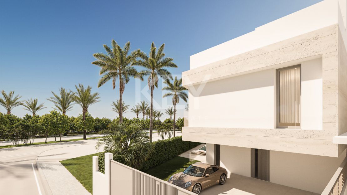 New Spacious 6-bedroom Villas with Sea Views in San Pedro, Marbella