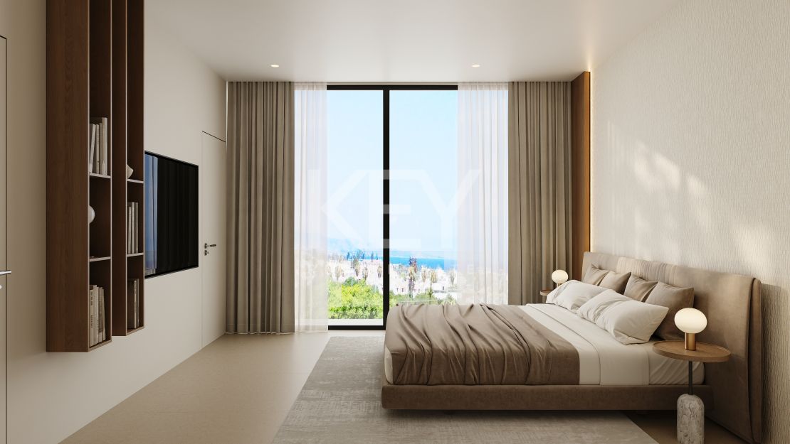 New Spacious 6-bedroom Villas with Sea Views in San Pedro, Marbella