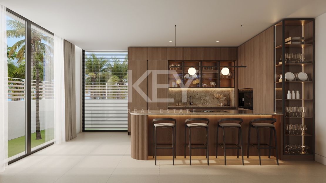 New Spacious 6-bedroom Villas with Sea Views in San Pedro, Marbella