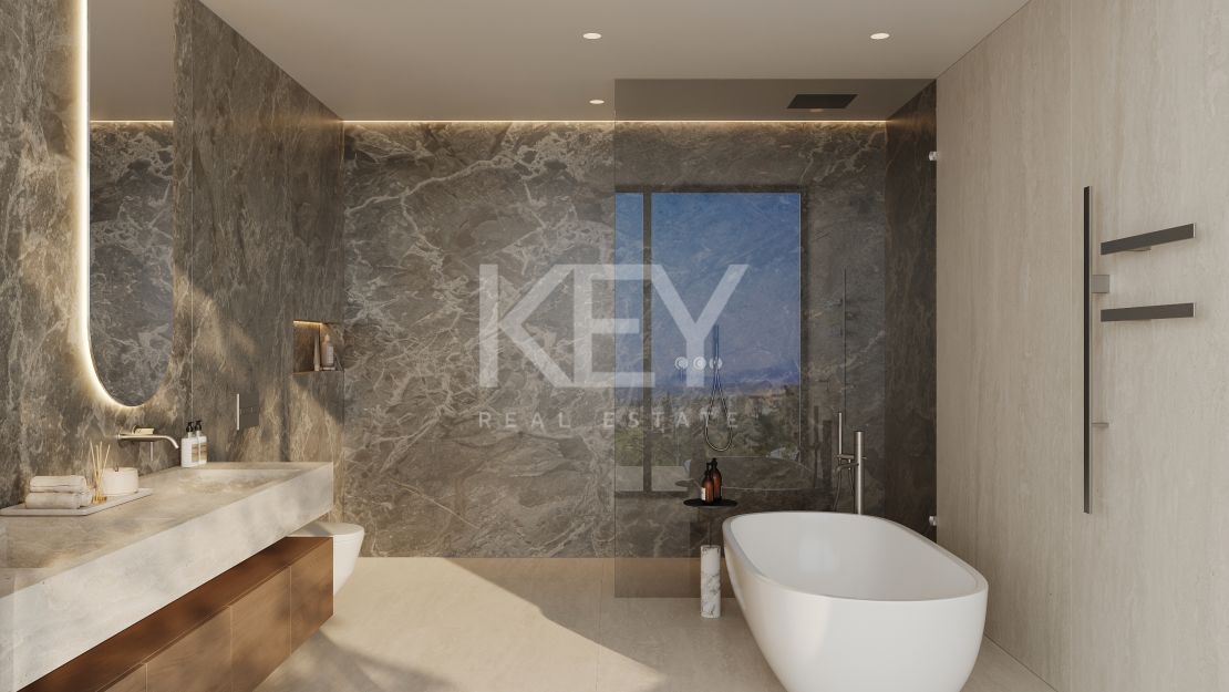 New Spacious 6-bedroom Villas with Sea Views in San Pedro, Marbella