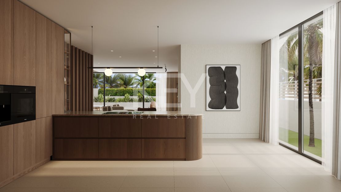 New Spacious 6-bedroom Villas with Sea Views in San Pedro, Marbella