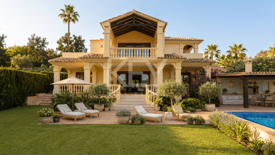 Investment Villa for Sale in La Quinta, Benahavís with Sea Views and Renovation Potential