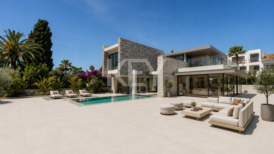 New Build Beachside Luxury Villa in Cortijo Blanco, Marbella