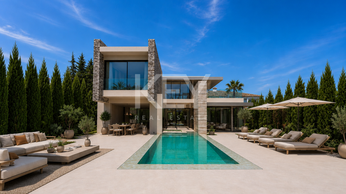 New Build Beachside Luxury Villa in Cortijo Blanco, Marbella