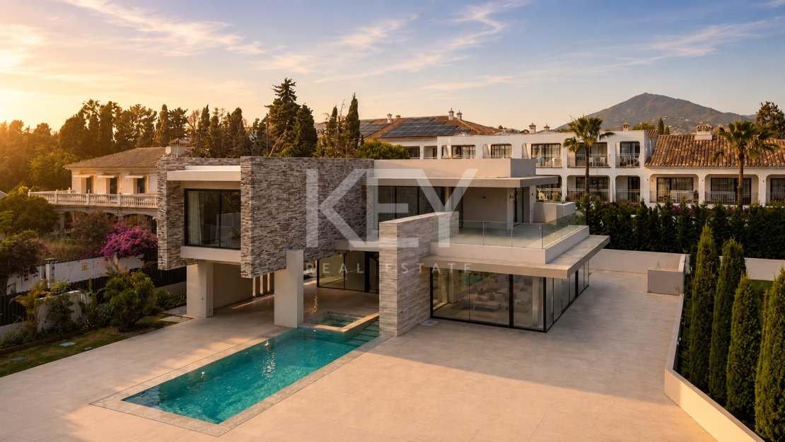 New Build Beachside Luxury Villa in Cortijo Blanco, Marbella