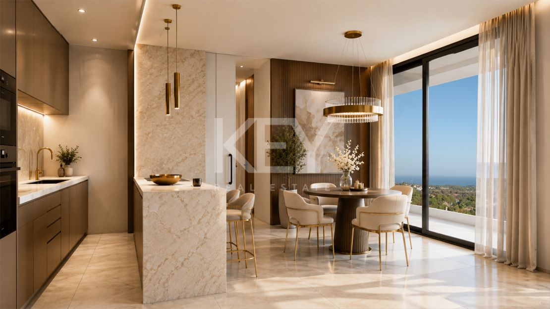 Brand New Exclusive Villa With Panoramic Sea Views in Monte Mayor, Benahavis