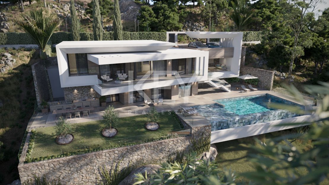 Brand New Exclusive Villa With Panoramic Sea Views in Monte Mayor, Benahavis