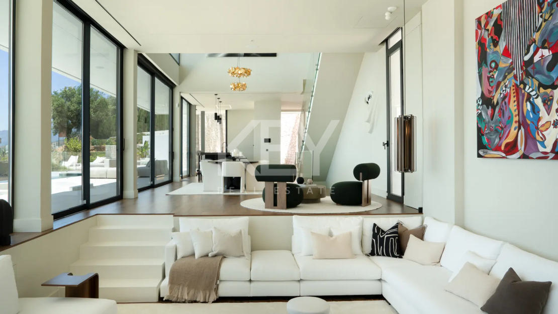Architectural Masterpiece With Panoramic Sea And Mountain Views In Monte Mayor, Benahavís
