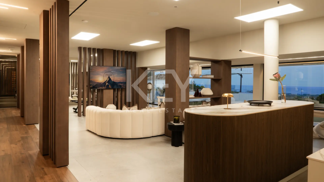 Architectural Masterpiece With Panoramic Sea And Mountain Views In Monte Mayor, Benahavís