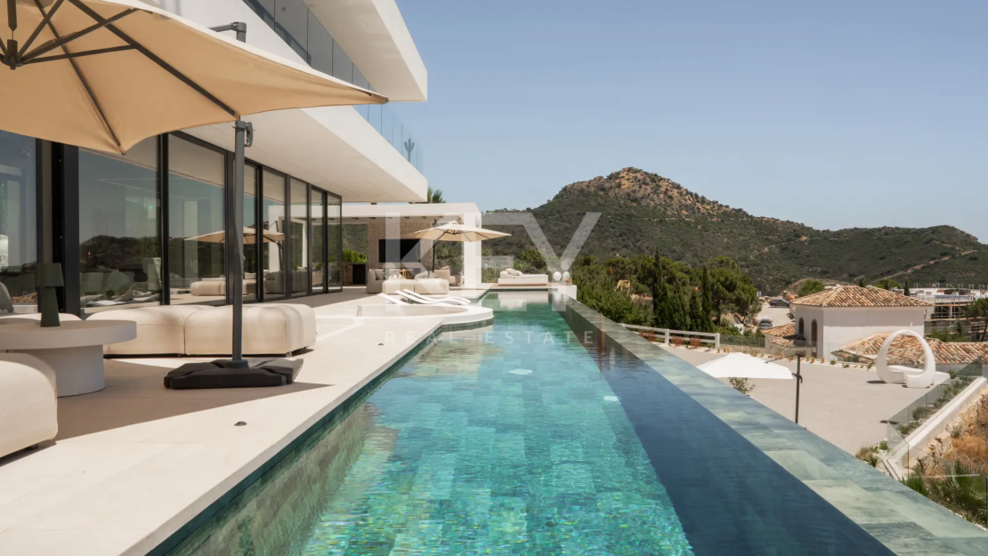 Architectural Masterpiece With Panoramic Sea And Mountain Views In Monte Mayor, Benahavís