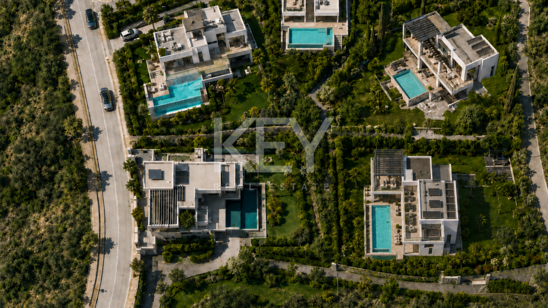 Luxury Contemporary Villa with Panoramic Sea Views for Sale in Elviria, Marbella East