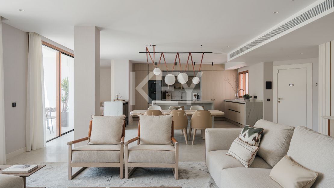 Renovated Garden Duplex for Sale in Los Naranjos Golf, Nueva Andalucía, Marbella