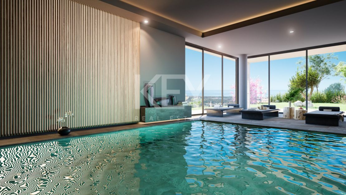 Brand New South-Facing Villa with Panoramic Sea Views in Benahavis