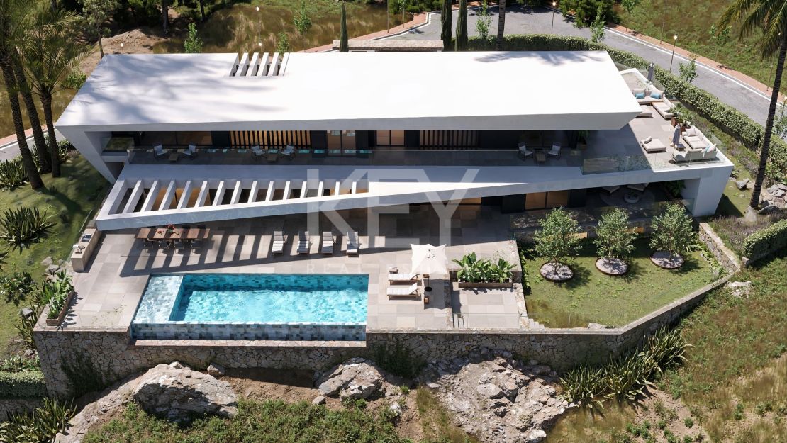 Contemporary Luxury Villa with Panoramic Views in Finca Cortesin, Casares