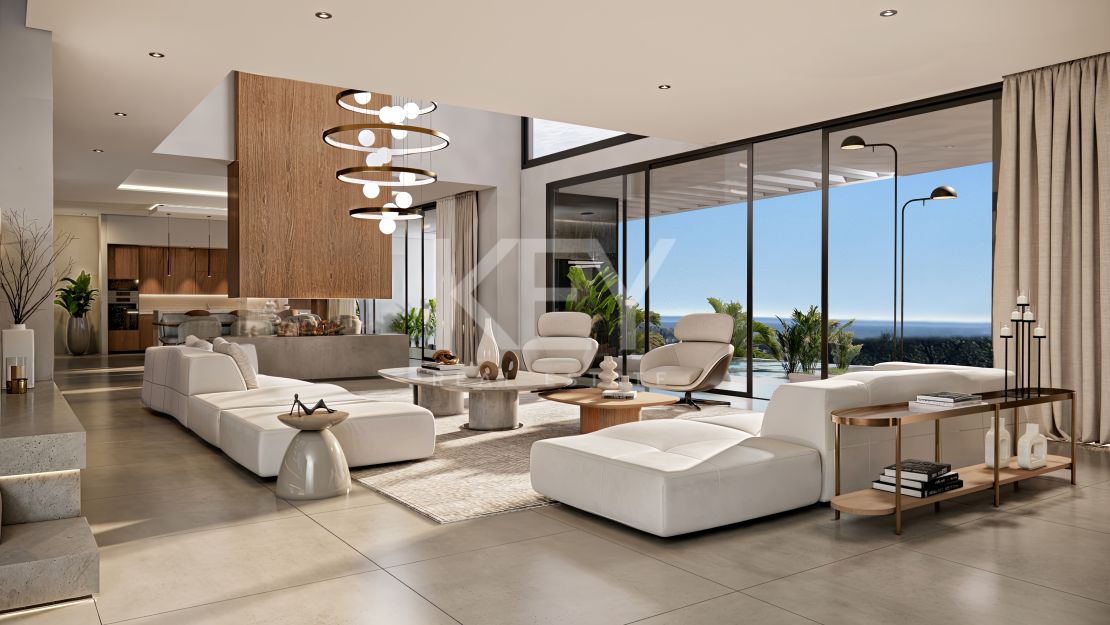 Contemporary Luxury Villa with Panoramic Views in Finca Cortesin, Casares