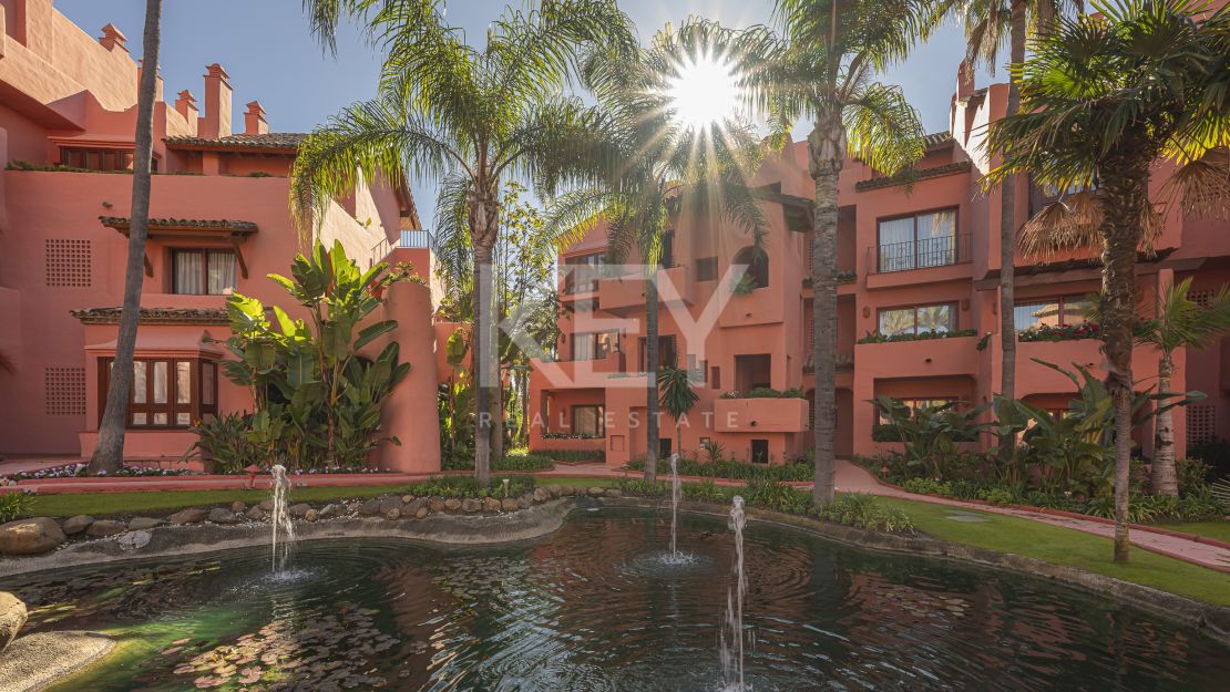 Renovated Beachfront Ground Floor Apartment in Estepona