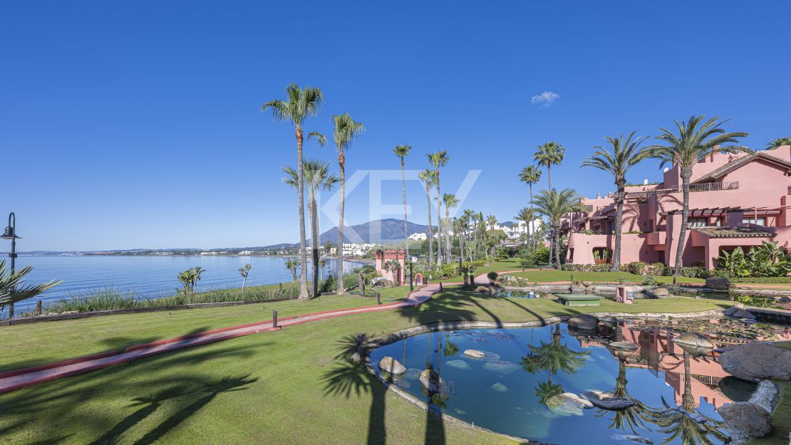 Renovated Beachfront Ground Floor Apartment in Estepona
