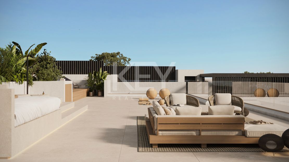 Вилла под ключ с видом на море и роскошными удобствами в Эльвирии, Марбелья Восток