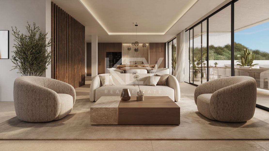 Вилла под ключ с видом на море и роскошными удобствами в Эльвирии, Марбелья Восток