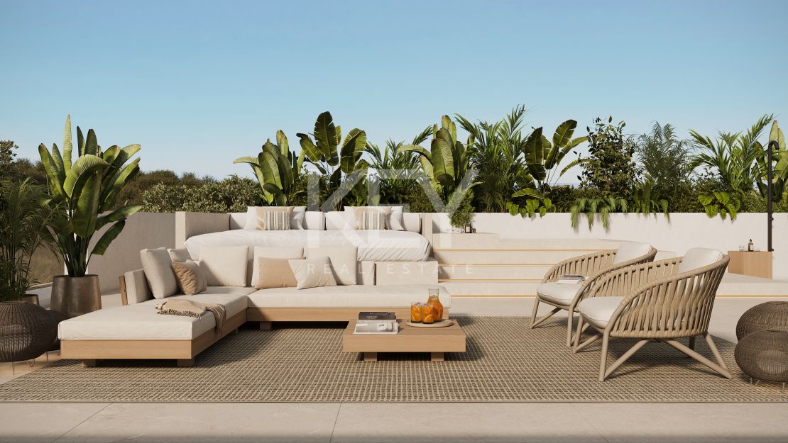 Вилла под ключ с видом на море и роскошными удобствами в Эльвирии, Марбелья Восток