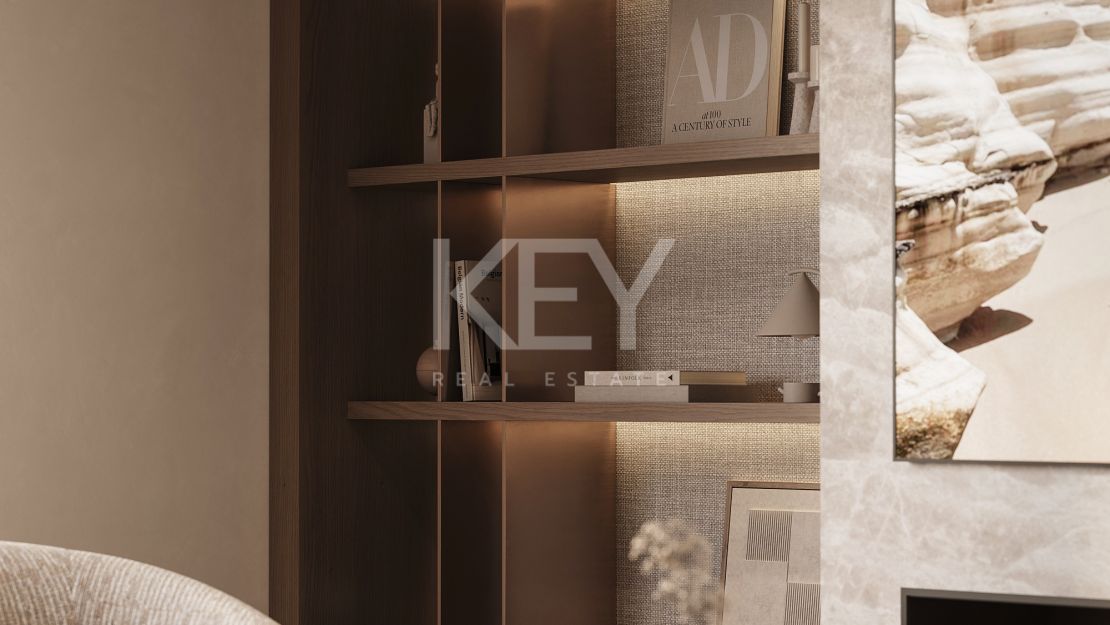 Вилла под ключ с видом на море и роскошными удобствами в Эльвирии, Марбелья Восток