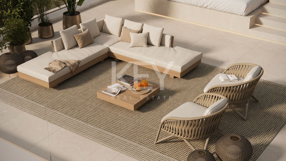 Вилла под ключ с видом на море и роскошными удобствами в Эльвирии, Марбелья Восток