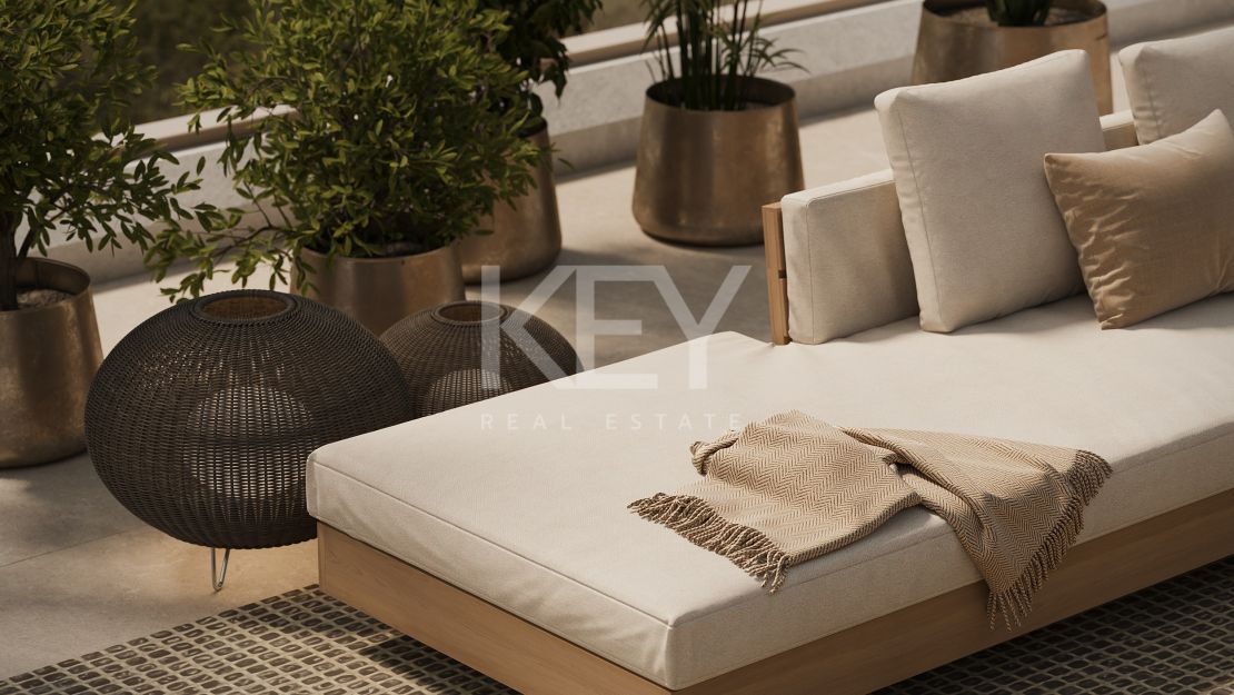 Вилла под ключ с видом на море и роскошными удобствами в Эльвирии, Марбелья Восток