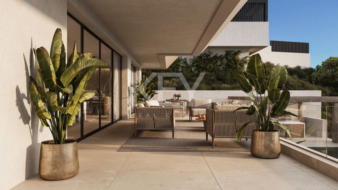 Вилла под ключ с видом на море и роскошными удобствами в Эльвирии, Марбелья Восток