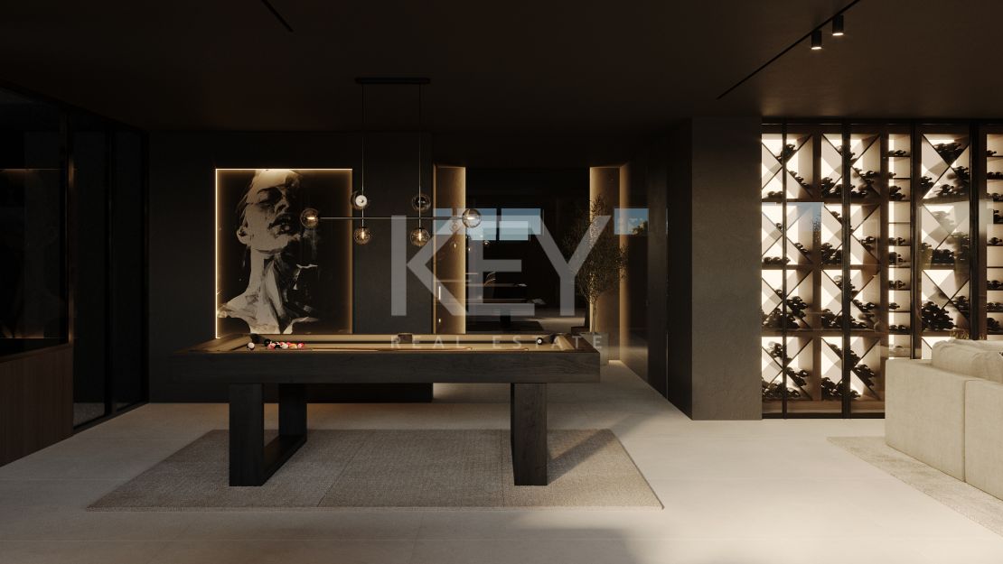 Вилла под ключ с видом на море и роскошными удобствами в Эльвирии, Марбелья Восток