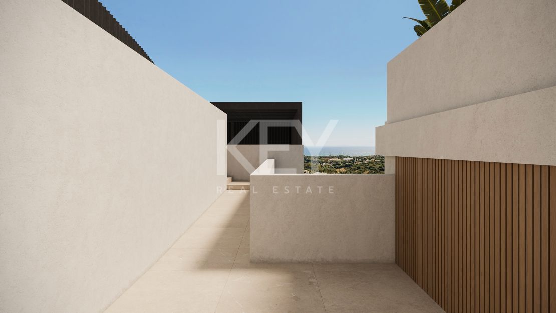 Вилла под ключ с видом на море и роскошными удобствами в Эльвирии, Марбелья Восток