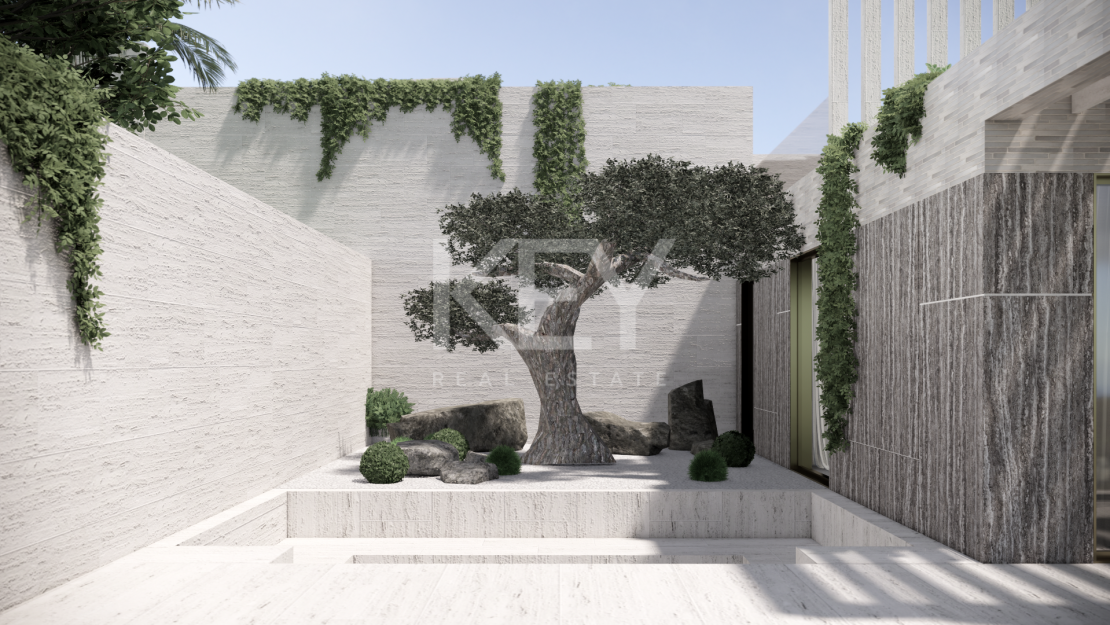 New luxury villa project with panoramic sea views in Monte Mayor, Benahavís