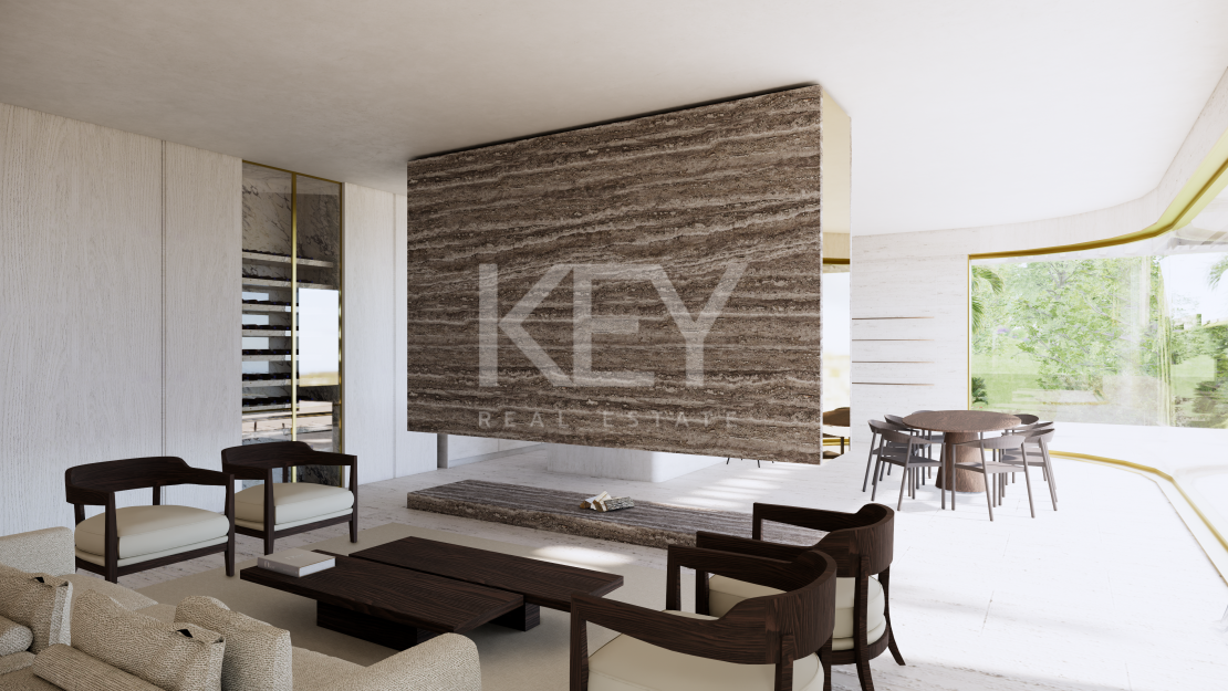 New luxury villa project with panoramic sea views in Monte Mayor, Benahavís