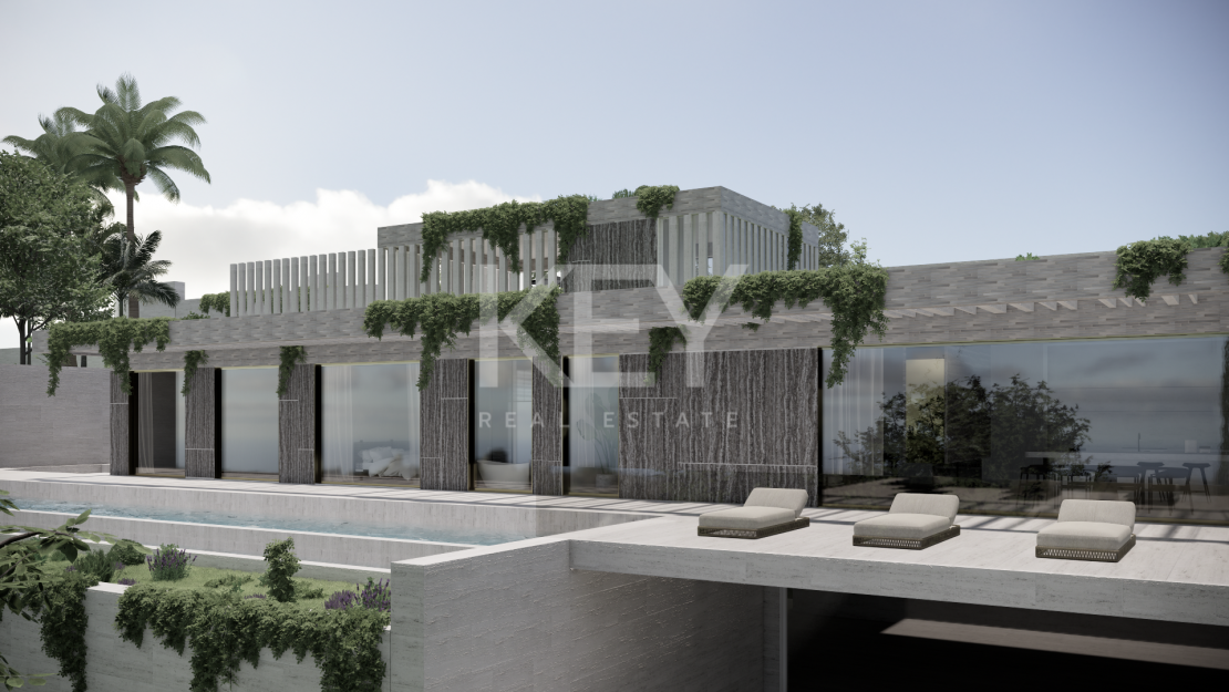 New luxury villa project with panoramic sea views in Monte Mayor, Benahavís